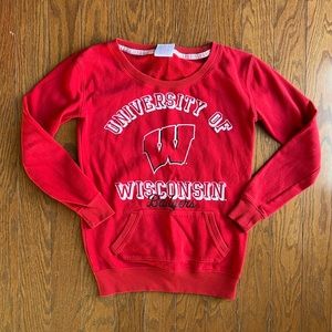 PINK WI Badgers Sweatshirt